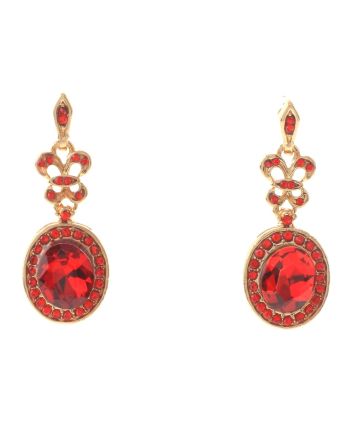 Crystal Post Earrings