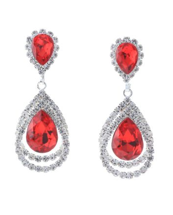 Crystal Post Earrings