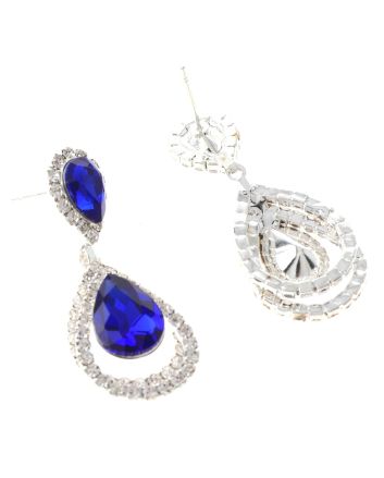 Crystal Post Earrings