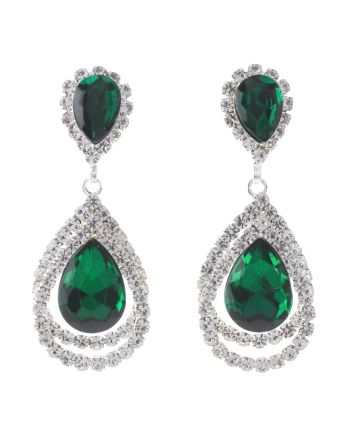 Crystal Post Earrings