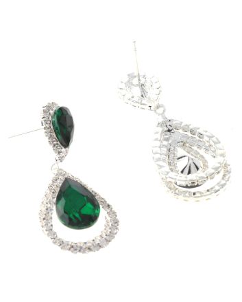 Crystal Post Earrings
