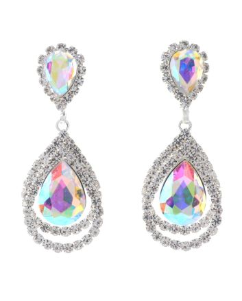 Crystal Post Earrings