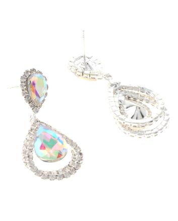 Crystal Post Earrings