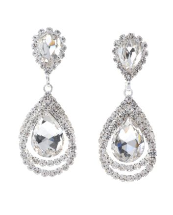 Crystal Post Earrings