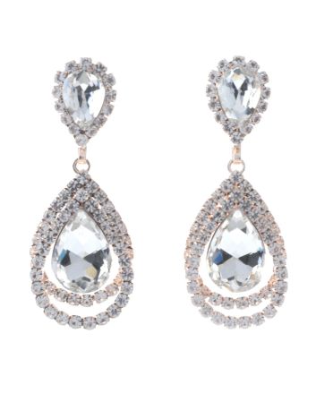 Crystal Post Earrings
