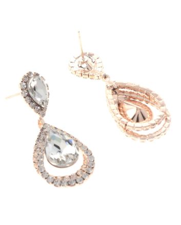 Crystal Post Earrings