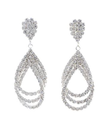 Crystal Post Earrings