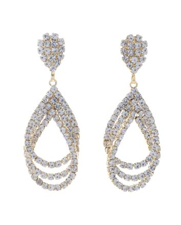 Crystal Post Earrings