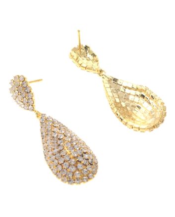 Crystal Post Earrings