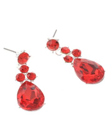 Crystal Post Earrings