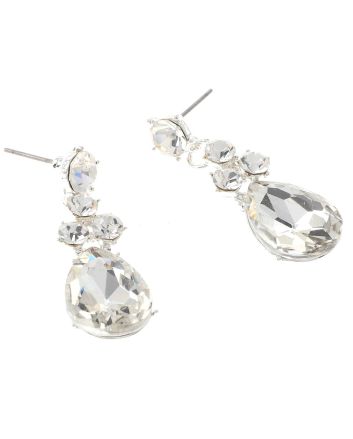 Crystal Post Earrings