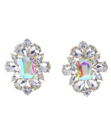Crystal Clip-On Earrings