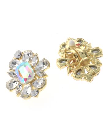 Crystal Clip-On Earrings