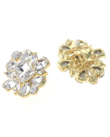 Crystal Clip-On Earrings