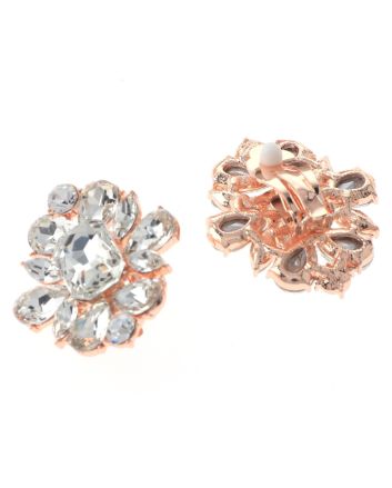 Crystal Clip-On Earrings