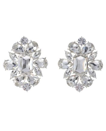 Crystal Clip-On Earrings