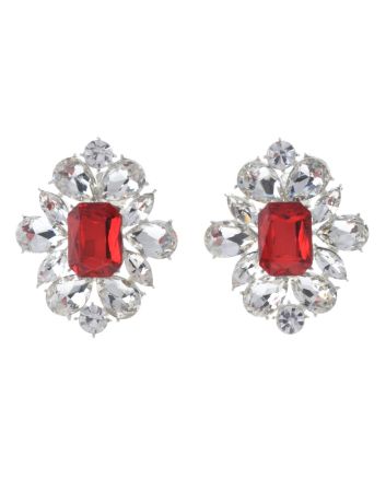 Crystal Clip-On Earrings