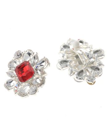 Crystal Clip-On Earrings