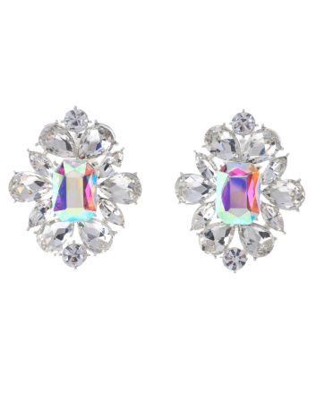 Crystal Clip-On Earrings