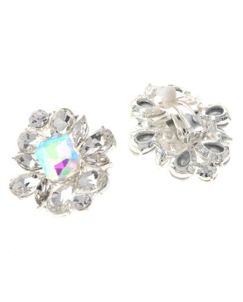 Crystal Clip-On Earrings