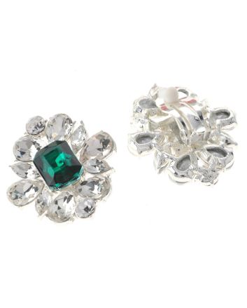 Crystal Clip-On Earrings