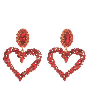 Rhinestone Post Earrings