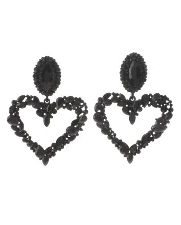 Rhinestone Post Earrings