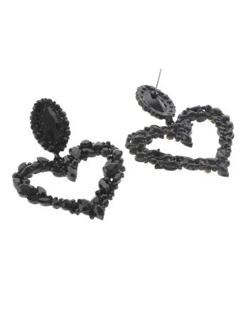 Rhinestone Post Earrings