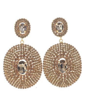 Rhinestone Post Earrings