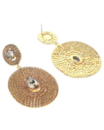 Rhinestone Post Earrings