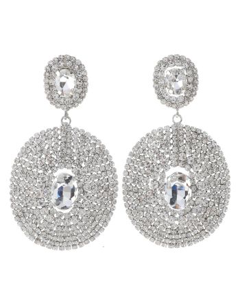 Rhinestone Post Earrings
