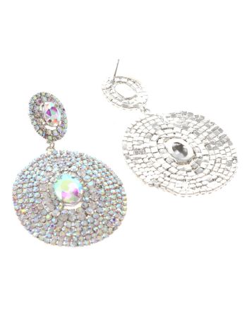 Rhinestone Post Earrings