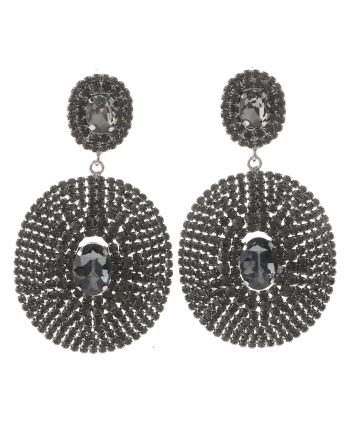 Rhinestone Post Earrings