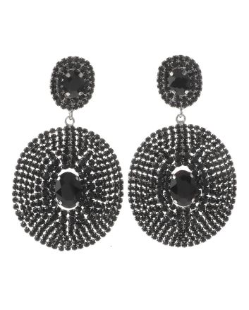 Rhinestone Post Earrings