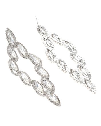Rhinestone Post Earrings