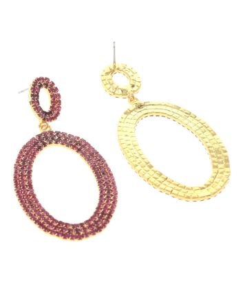 Rhinestone Post Earrings