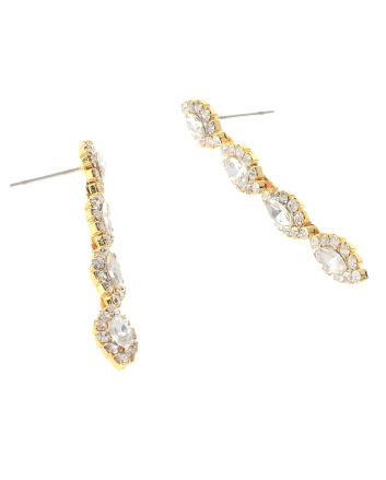 Rhinestone Post Earrings