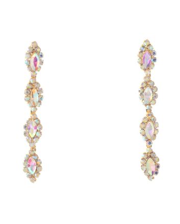 Rhinestone Post Earrings