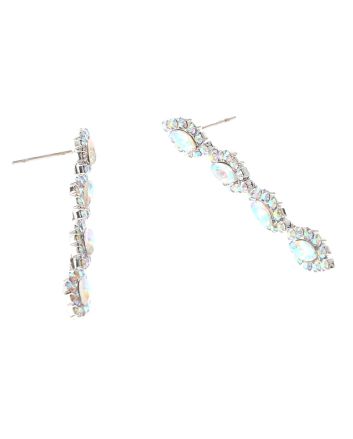 Rhinestone Post Earrings