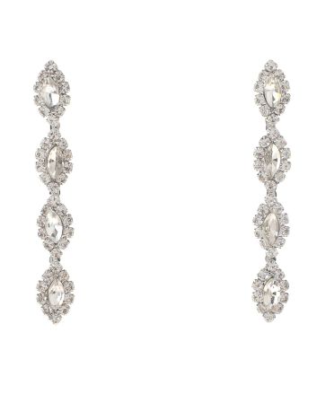 Rhinestone Post Earrings