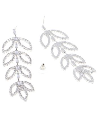 Rhinestone Post Earrings