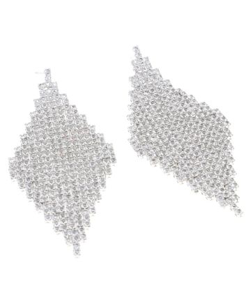 Rhinestone Post Earrings