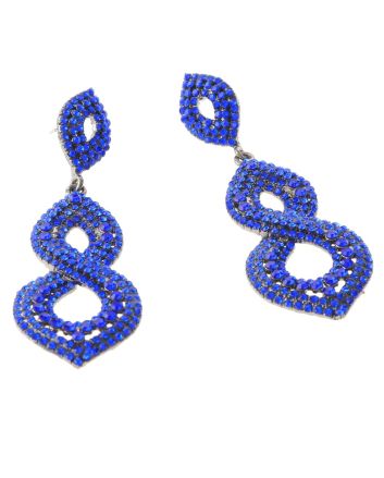 Rhinestone Post Earrings