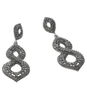 Rhinestone Post Earrings