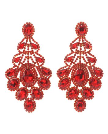 Rhinestone Post Earrings
