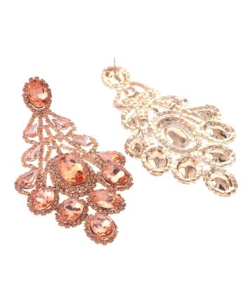 Rhinestone Post Earrings