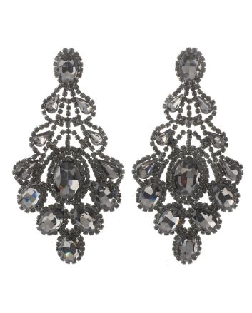 Rhinestone Post Earrings