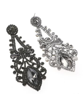 Large Chandelier Rhinestone Earring