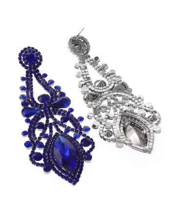 Large Chandelier Rhinestone Earring