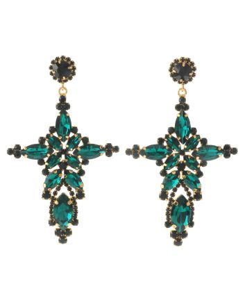 Large Chandelier Rhinestone Earring